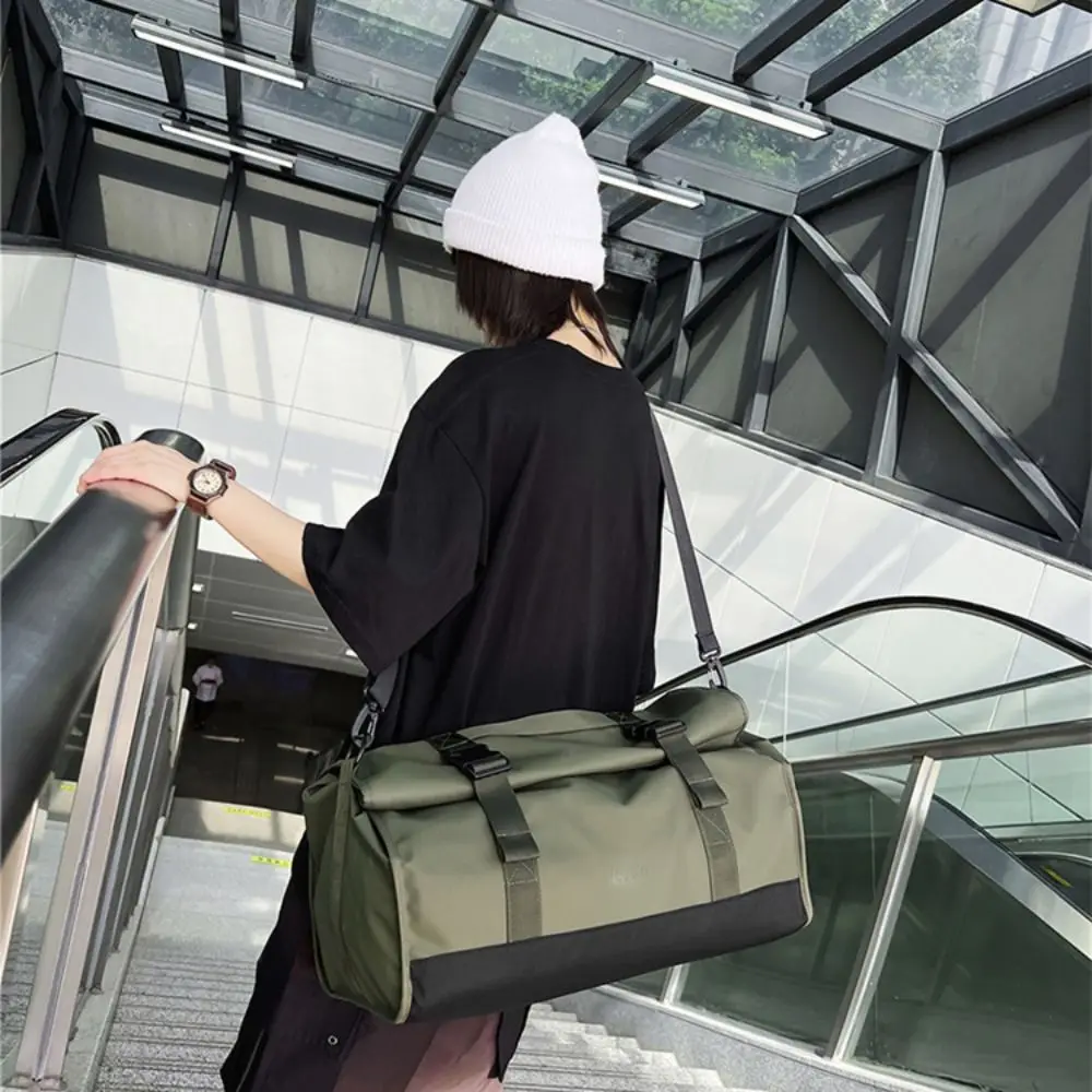 Nylon Travel Duffel Bag Wet Dry Separation Portable Travel Luggage Bag Durable Large Capacity Gym Storage Bag Business Trips
Nylon Travel Duffel Bag Wet Dry Separation Portable Travel Luggage Bag Durable Large Capacity Gym Storage Bag Business Trips