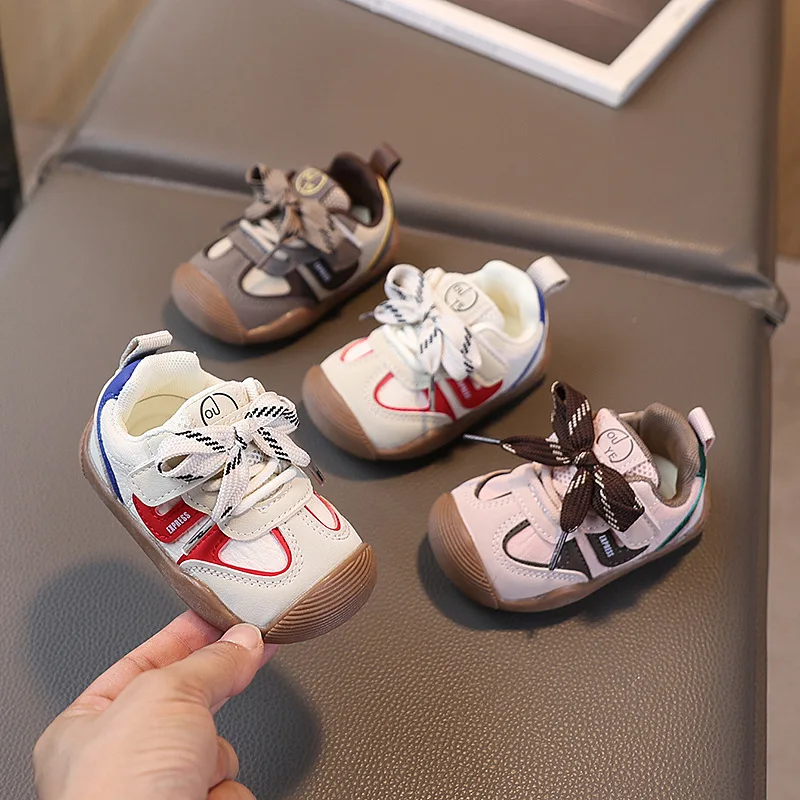 Children's Walking Shoes Autumn Girls' Leather Soft Soled Sports Shoes Boys' Spring Casual Breathable Running Training Shoes
Children's Walking Shoes Autumn Girls' Leather Soft Soled Sports Shoes Boys' Spring Casual Breathable Running Training Shoes