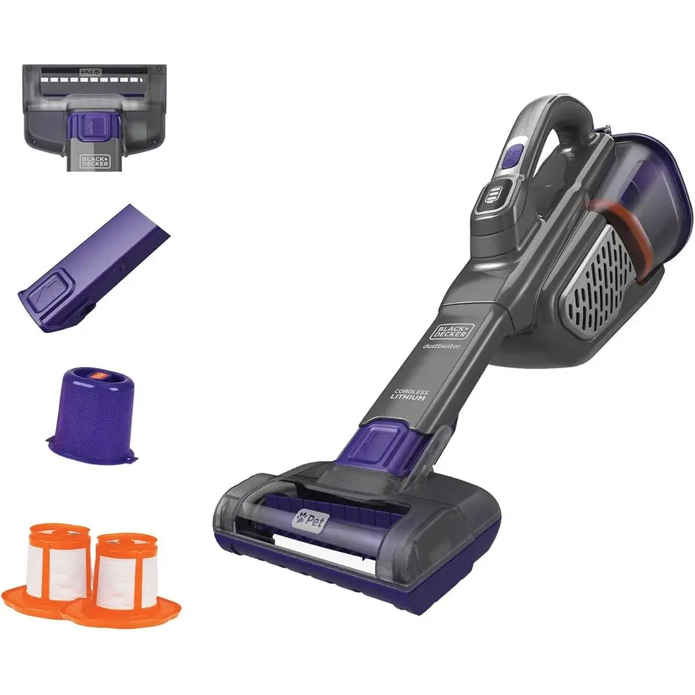 Pet Hair Vacuum Cleaner with Motorized Brush, Rechargeable Handheld for Home and Car Use, Powerful Suction.
Pet Hair Vacuum Cleaner with Motorized Brush, Rechargeable Handheld for Home and Car Use, Powerful Suction.