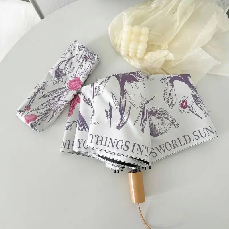 Automatic French Retro Sun Protection Umbrella Sunny And Rainy Dual-purpose Foldable Lightweight Manual Uv Protection Sunshade
Automatic French Retro Sun Protection Umbrella Sunny And Rainy Dual-purpose Foldable Lightweight Manual Uv Protection Sunshade