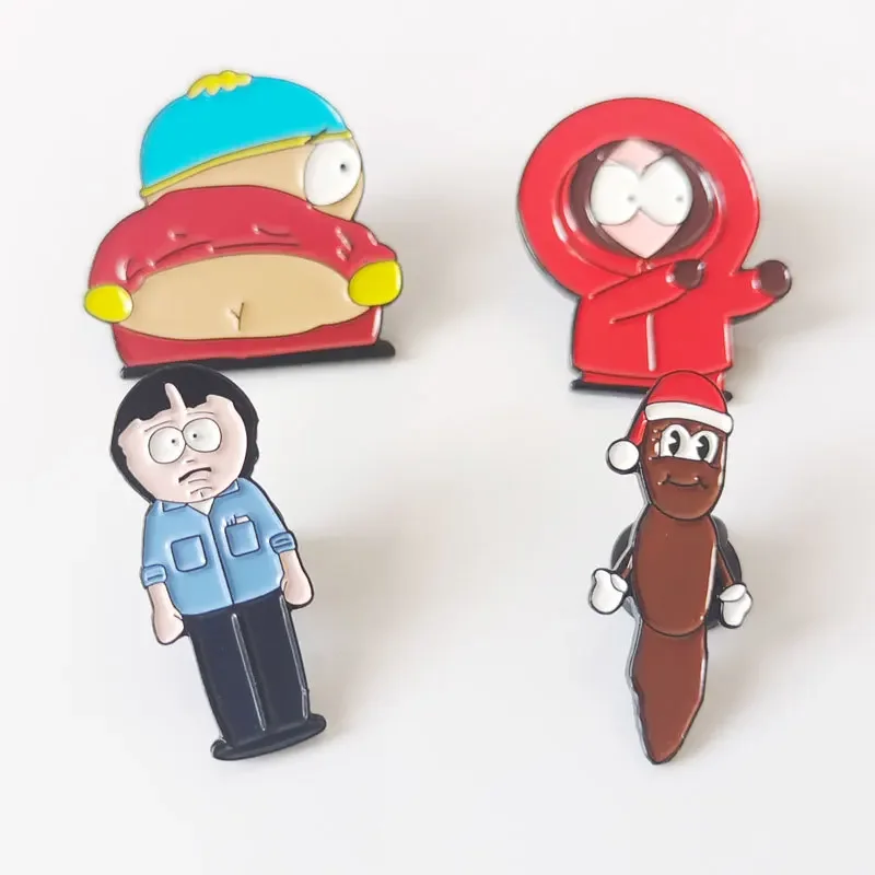 4pcs/set South Cartoon Park Enamel Pin Cute Cartoon Anime Backpack Clothing Lapel Brooch Jewelry Accessories Birthday Gifts
4pcs/set South Cartoon Park Enamel Pin Cute Cartoon Anime Backpack Clothing Lapel Brooch Jewelry Accessories Birthday Gifts