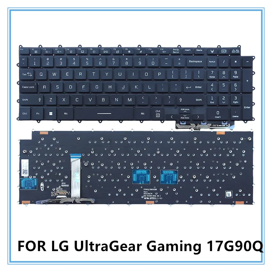 For LG UltraGear Gaming 17G90Q Laptop US Standard Keyboard
For LG UltraGear Gaming 17G90Q Laptop US Standard Keyboard
