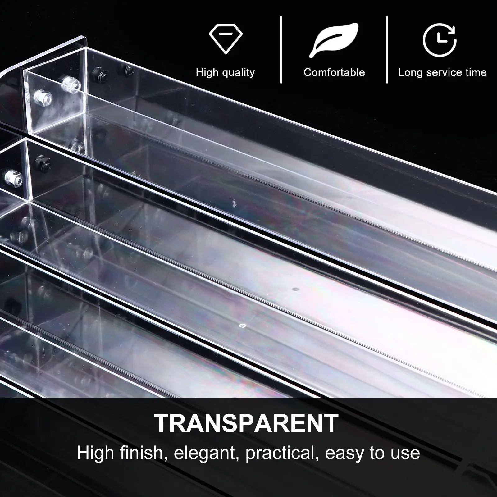 Acrylic Nail Polish Display Rack Transparent Lipstick Stand Lip Gloss Organizer Shelf for Beauty Counter Storage
Acrylic Nail Polish Display Rack Transparent Lipstick Stand Lip Gloss Organizer Shelf for Beauty Counter Storage