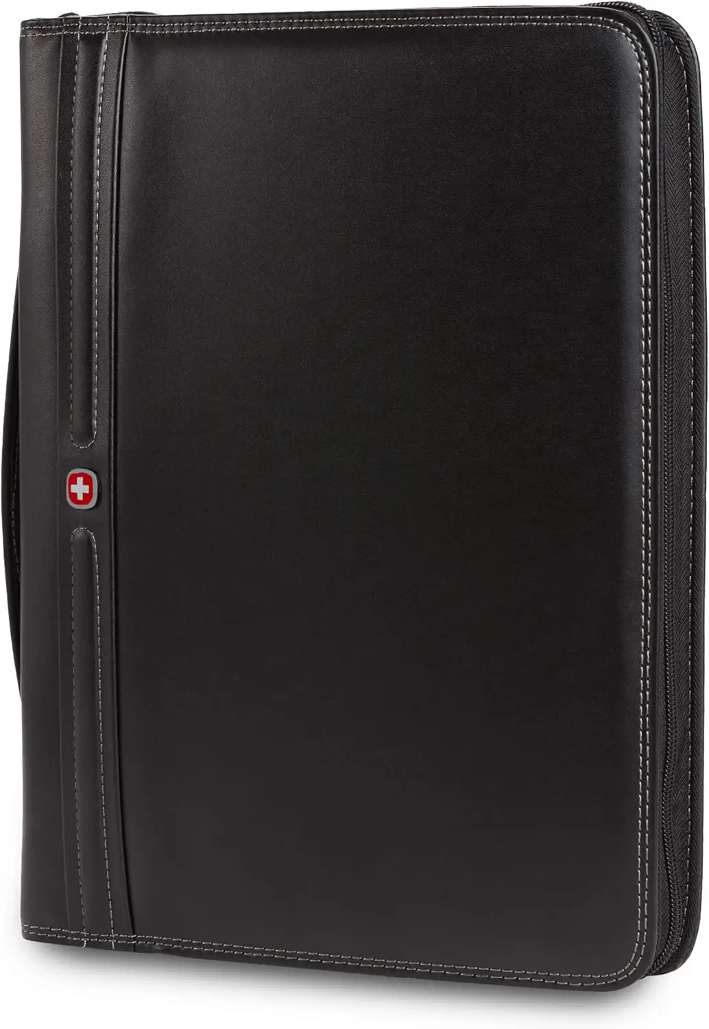 Professional Zippered Padfolio Organizer with Notepad, Black - Secure Document Holder for Business
Professional Zippered Padfolio Organizer with Notepad, Black - Secure Document Holder for Business