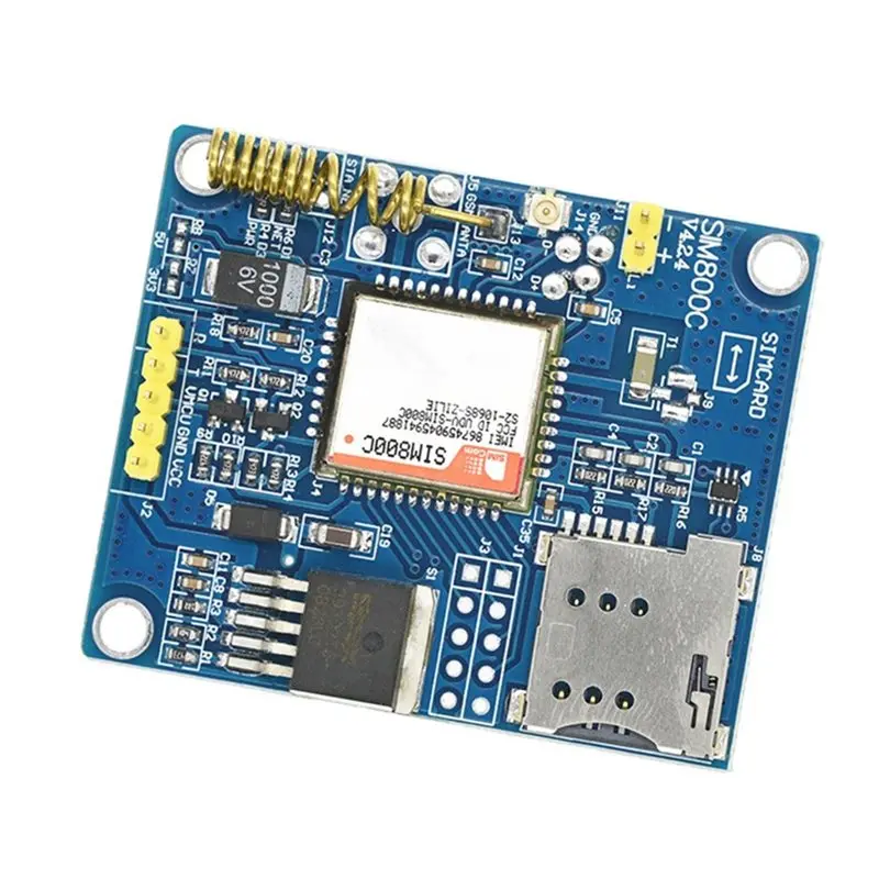 ABJF-SIM800C Development Board With Spring Antenna GSM GPRS Module Support Message Bluetooth Audio Interface
ABJF-SIM800C Development Board With Spring Antenna GSM GPRS Module Support Message Bluetooth Audio Interface