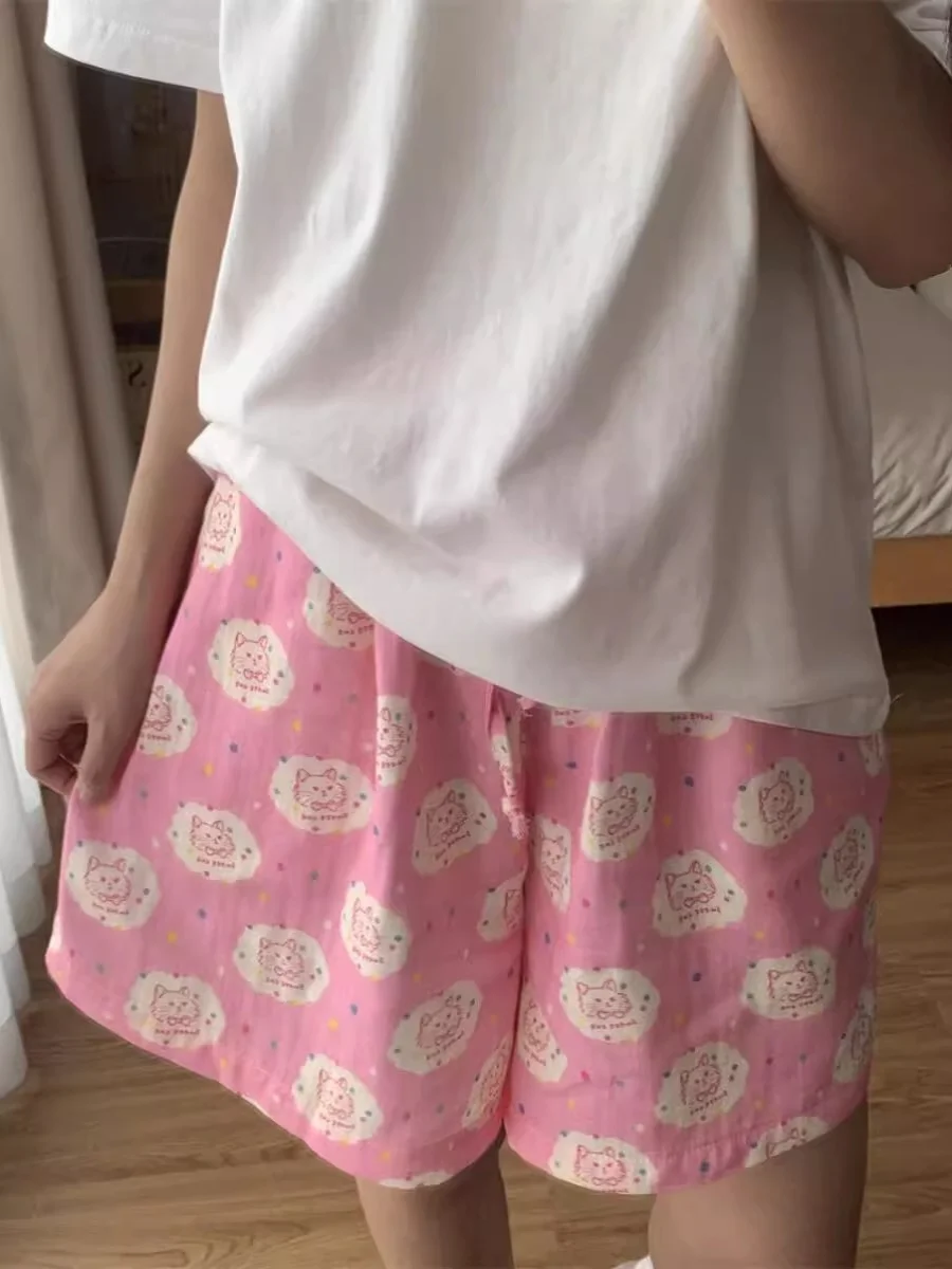 Large Size 300 Pounds Cartoon Print Shorts Women's Summer Casual Loose Walking Pants Lazy Home Wide Leg Short Pants
Large Size 300 Pounds Cartoon Print Shorts Women's Summer Casual Loose Walking Pants Lazy Home Wide Leg Short Pants