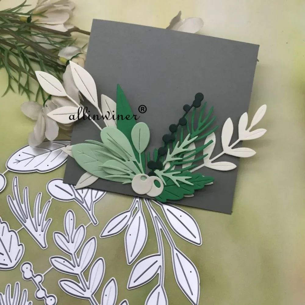 Christmas sprigs leaf Metal Cutting Dies for DIY Scrapbooking Album Paper Cards Decorative Crafts Embossing Die Cuts
Christmas sprigs leaf Metal Cutting Dies for DIY Scrapbooking Album Paper Cards Decorative Crafts Embossing Die Cuts