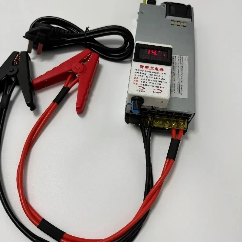 Applicable to ternary lithium iron phosphate 12V14.6V50A60A high-power RV battery charger12.6V adjustable
Applicable to ternary lithium iron phosphate 12V14.6V50A60A high-power RV battery charger12.6V adjustable