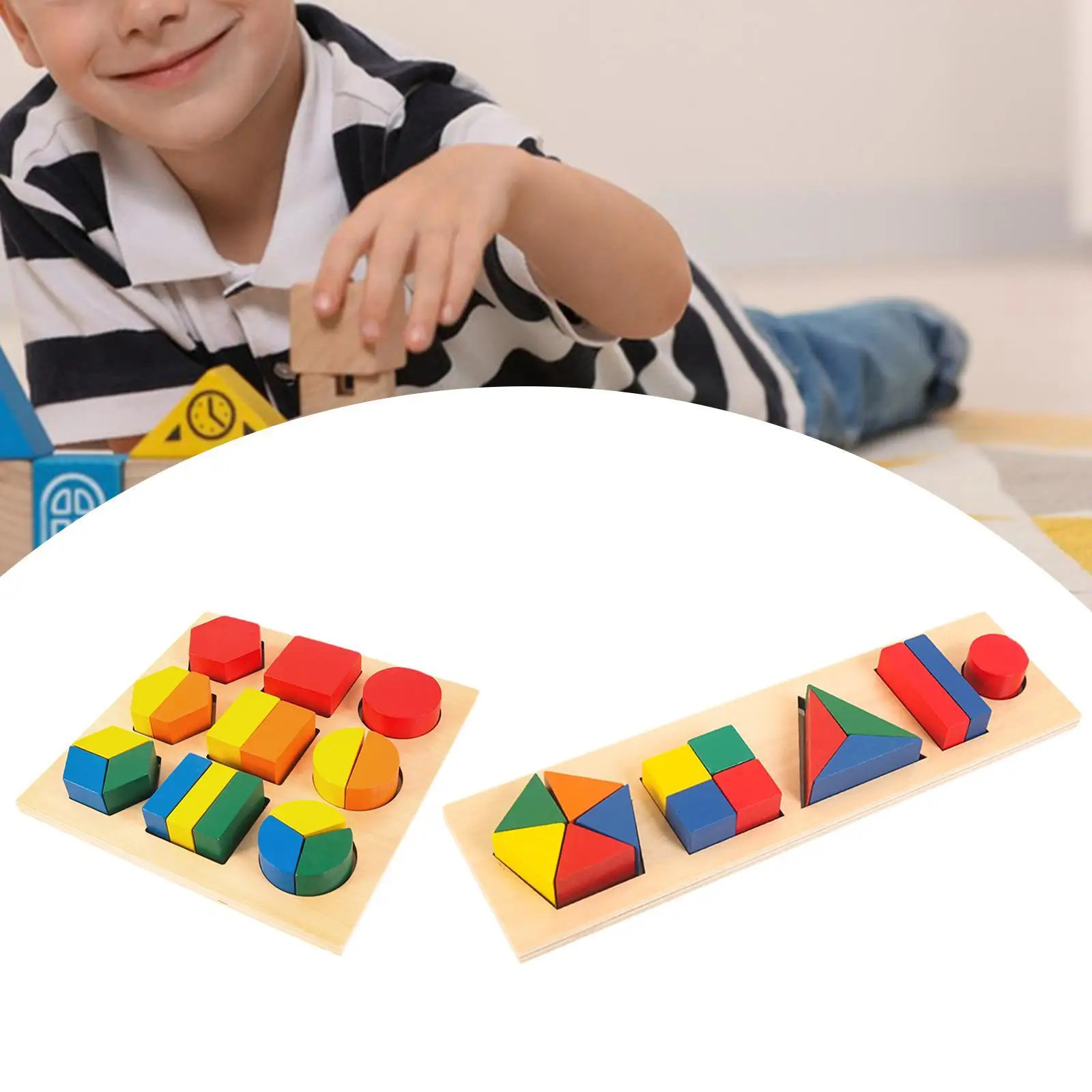 Wooden Geometric Shape Board Wooden Blocks,Early Learning,Educational,Puzzle Toy Manipulative for Kids Children Boys Girls
Wooden Geometric Shape Board Wooden Blocks,Early Learning,Educational,Puzzle Toy Manipulative for Kids Children Boys Girls
