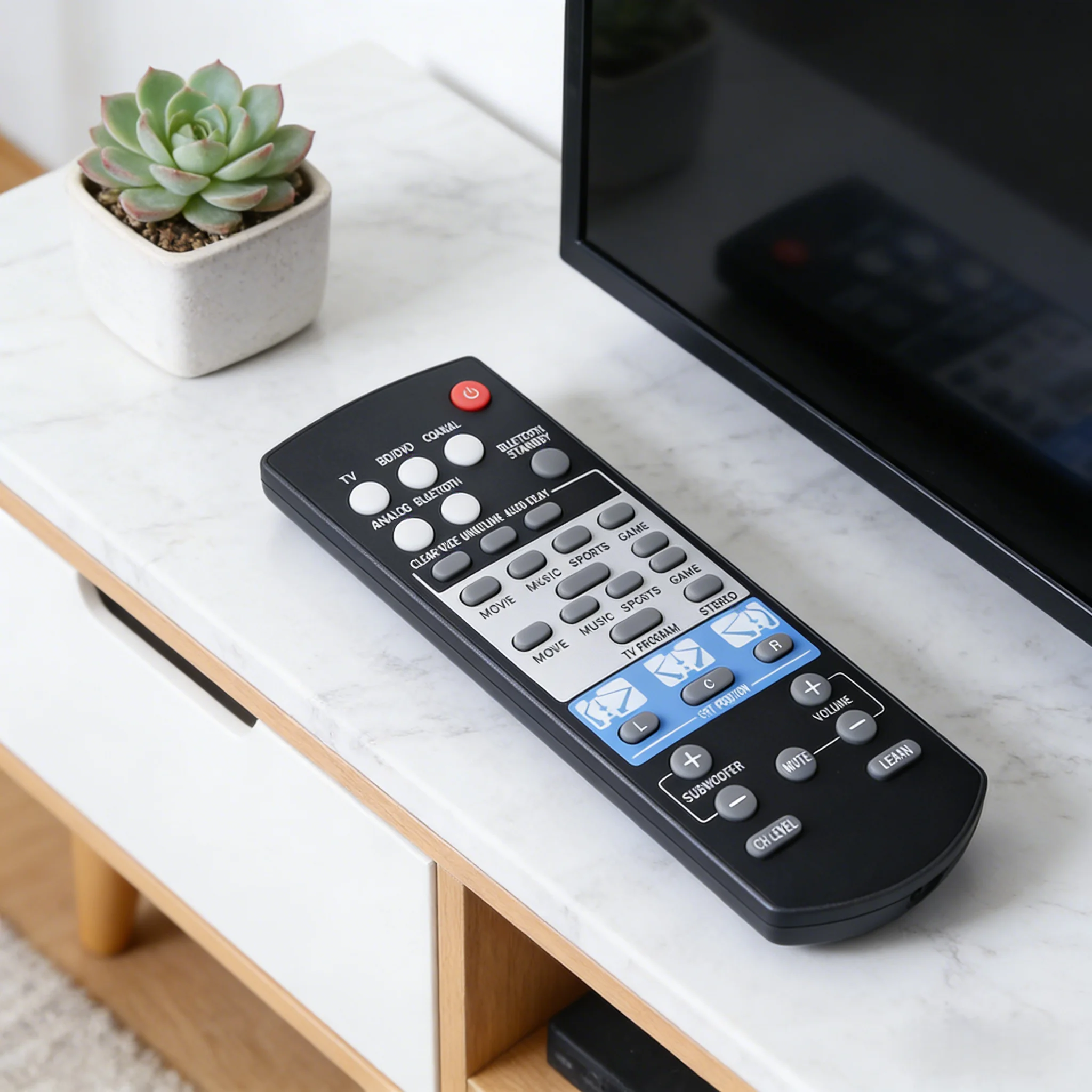 SRT-1000BL ST TV Surround Speaker Infrared Remote Controller FSR82-ZK77690 Fit for Home Audio Electronics
SRT-1000BL ST TV Surround Speaker Infrared Remote Controller FSR82-ZK77690 Fit for Home Audio Electronics