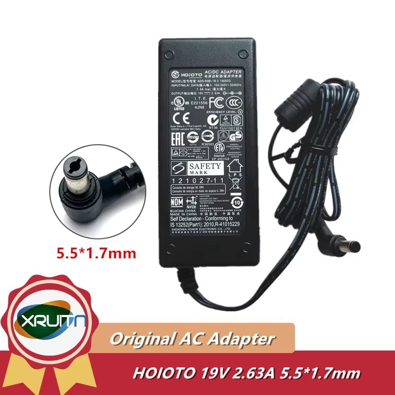 New AC Adapter Charger 19V 2.63A 50W For Acer ER320HQ G246HYLR S275HLR LCD Monitor Power Supply PA-1501-91 ADS-65BI-19-3 19050G
New AC Adapter Charger 19V 2.63A 50W For Acer ER320HQ G246HYLR S275HLR LCD Monitor Power Supply PA-1501-91 ADS-65BI-19-3 19050G