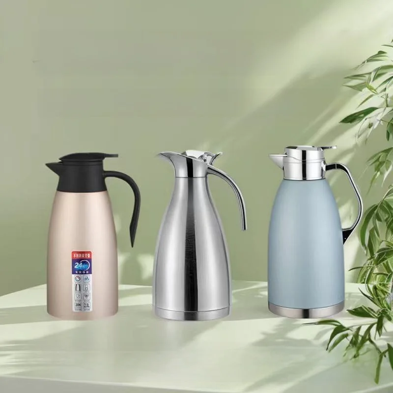 Commercial Grade 304 Stainless Steel Tea Pot Hot Water Bottle for Restaurant Hotel Restaurant Home Use Insulated Water Kettle
Commercial Grade 304 Stainless Steel Tea Pot Hot Water Bottle for Restaurant Hotel Restaurant Home Use Insulated Water Kettle