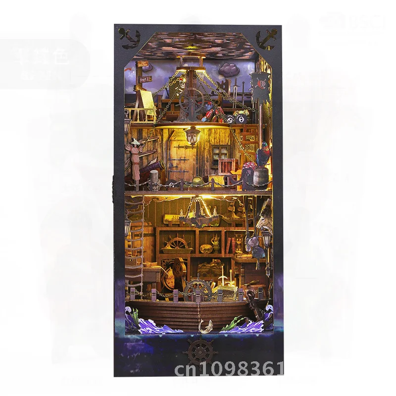 DIY Pop-up Book Stand Aden Assembled Stereo Handmade Model Cabin Kit for Boys Youth 15-35 Years Old Wooden Building Toy
DIY Pop-up Book Stand Aden Assembled Stereo Handmade Model Cabin Kit for Boys Youth 15-35 Years Old Wooden Building Toy