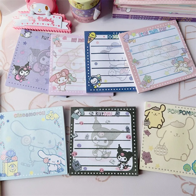 24 pcs/lot Sanrio Kawaii Animal Memo Pad Sticky Notes Stationery Label Notepad Planner Sticker Post School Supplies
24 pcs/lot Sanrio Kawaii Animal Memo Pad Sticky Notes Stationery Label Notepad Planner Sticker Post School Supplies