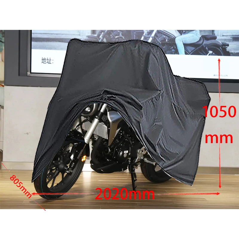 For WING CB300R motorcycle cover Full car Sun protection dust no ear thickened Oxford cloth rain cover Motorcycle
For WING CB300R motorcycle cover Full car Sun protection dust no ear thickened Oxford cloth rain cover Motorcycle