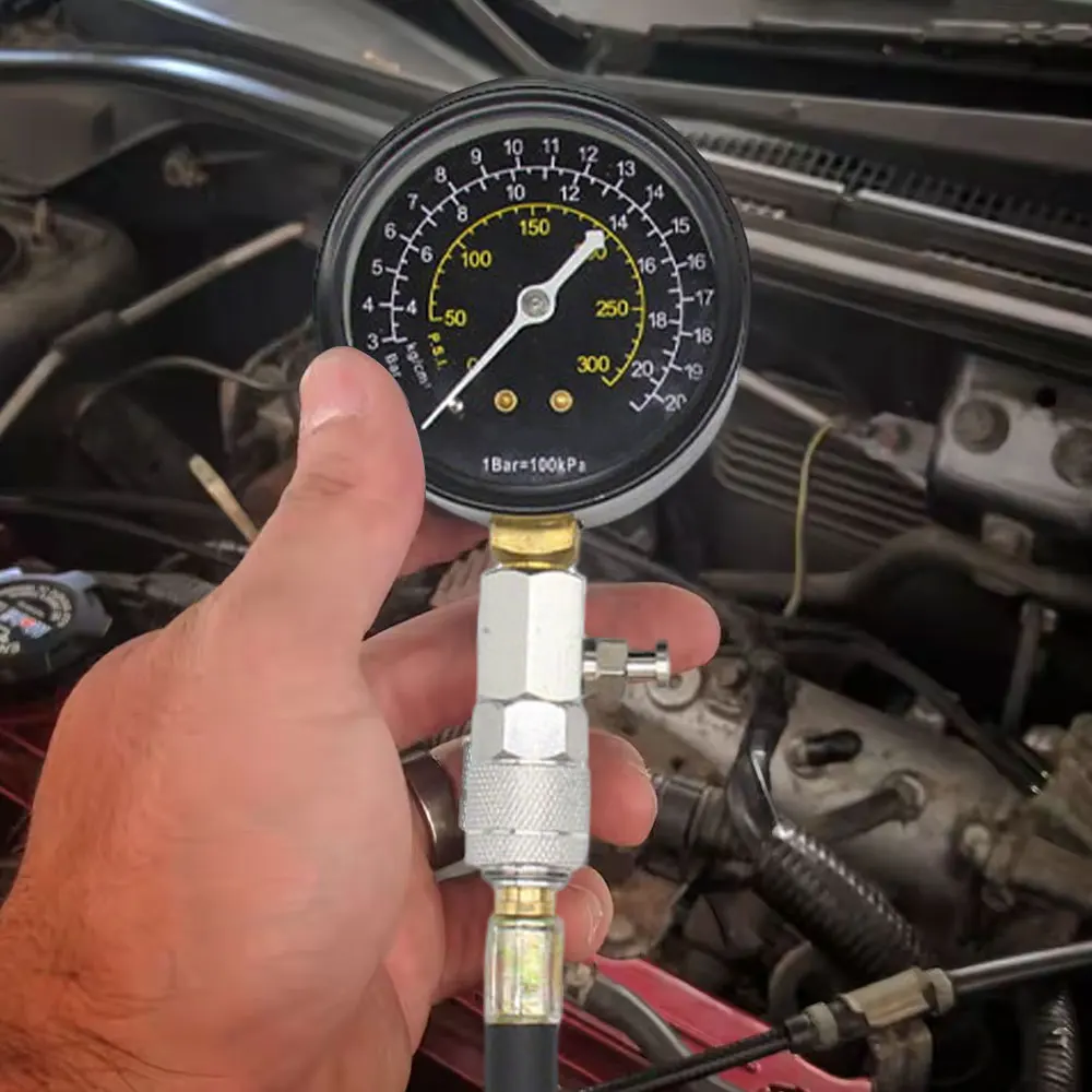 1 шт. автомобильный манометр 0-300PSI, комплект тестера для проверки цилиндра двигателя, диагностический тестовый инструмент, аксессуары для авторемонта 
1 шт. автомобильный манометр 0-300PSI, комплект тестера для проверки цилиндра двигателя, диагностический тестовый инструмент, аксессуары для авторемонта