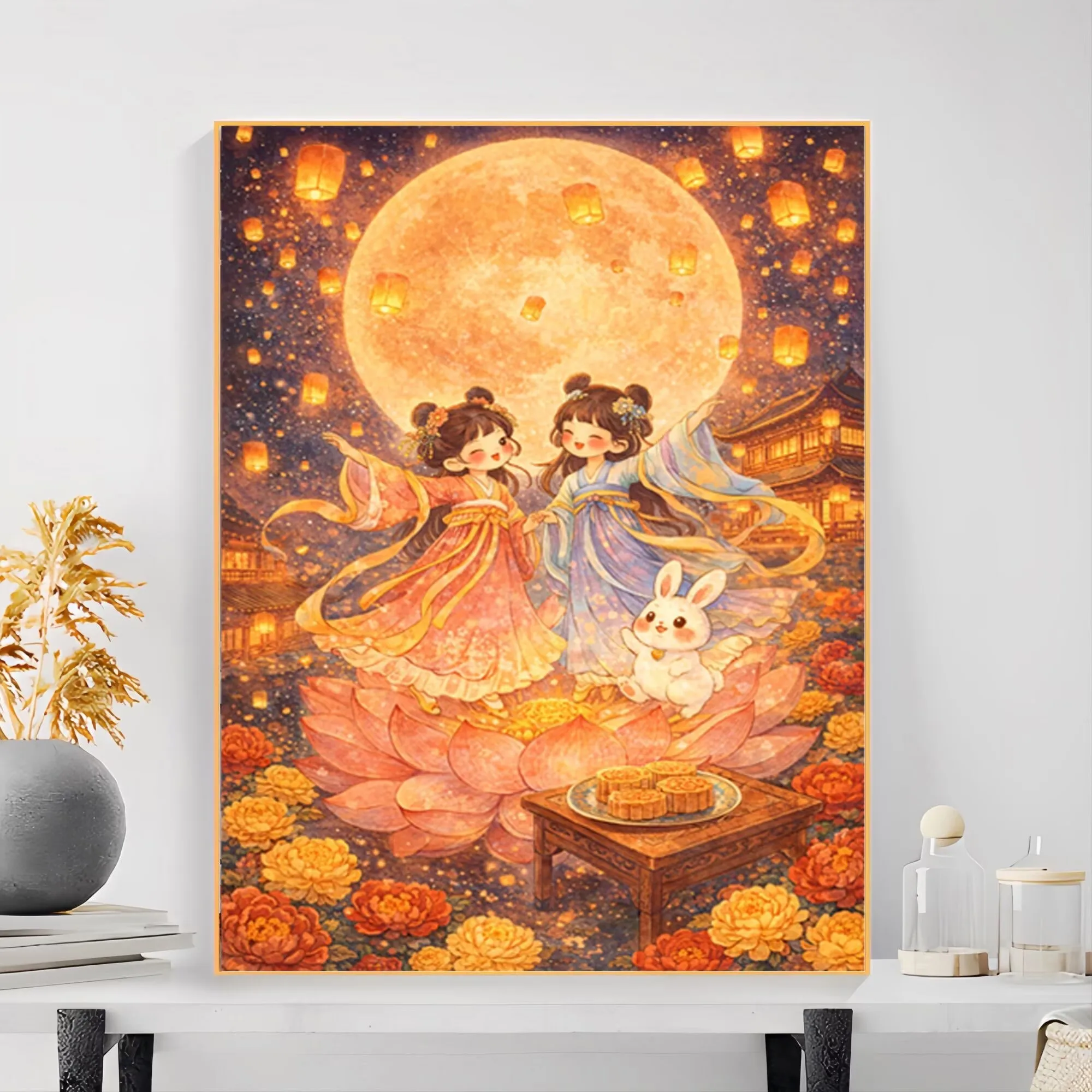 9CT 11CT Mid-Autumn Festival Embroidery DIY Chinese Style Printed Kits Cross Stitch Thread Needlework Sets Home Crafts
9CT 11CT Mid-Autumn Festival Embroidery DIY Chinese Style Printed Kits Cross Stitch Thread Needlework Sets Home Crafts