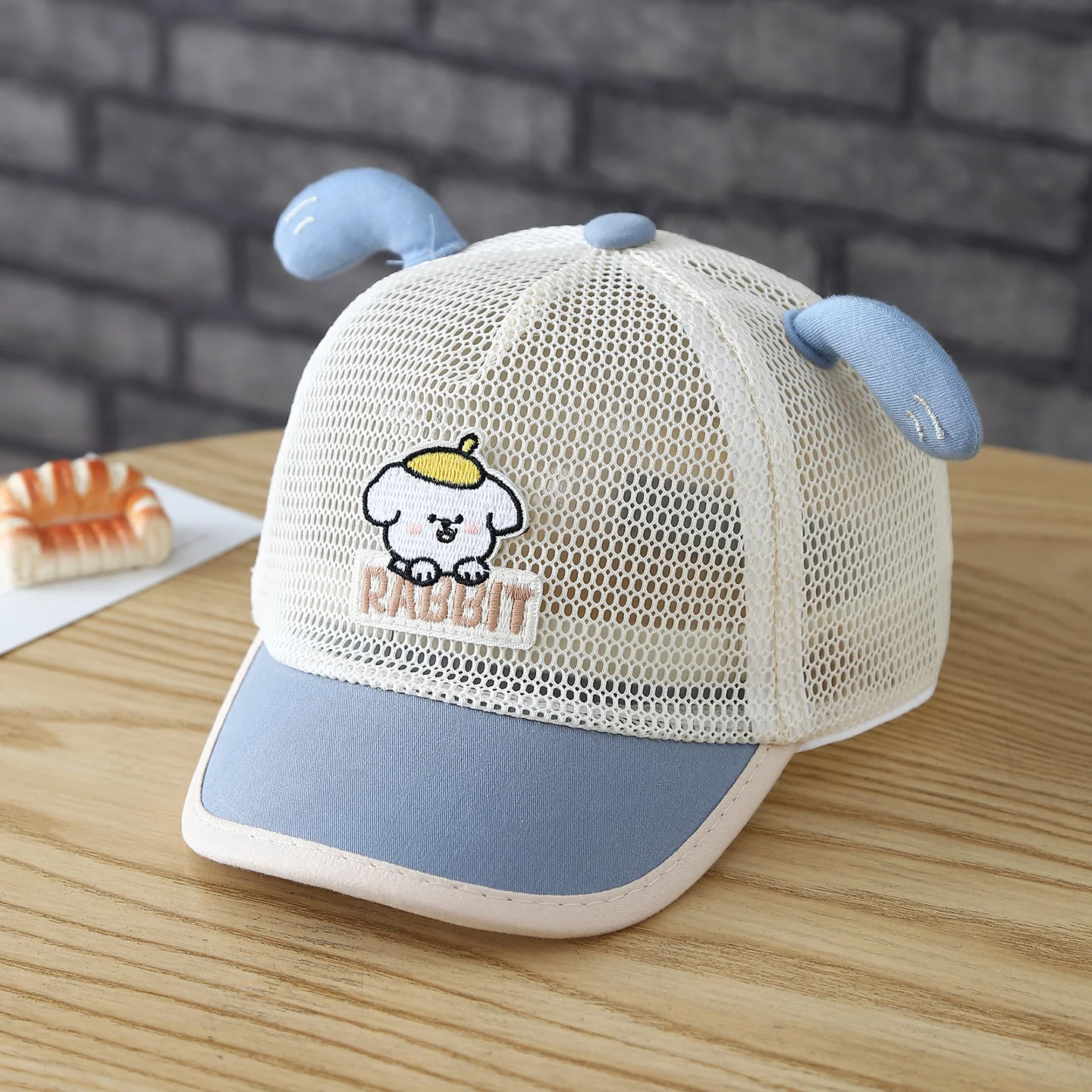 Fashionable and Cute Animal Ears All-Over Net Fabric Breathable Baseball Cap for Summer Outdoor Sun Protection Beanie Hat
Fashionable and Cute Animal Ears All-Over Net Fabric Breathable Baseball Cap for Summer Outdoor Sun Protection Beanie Hat
