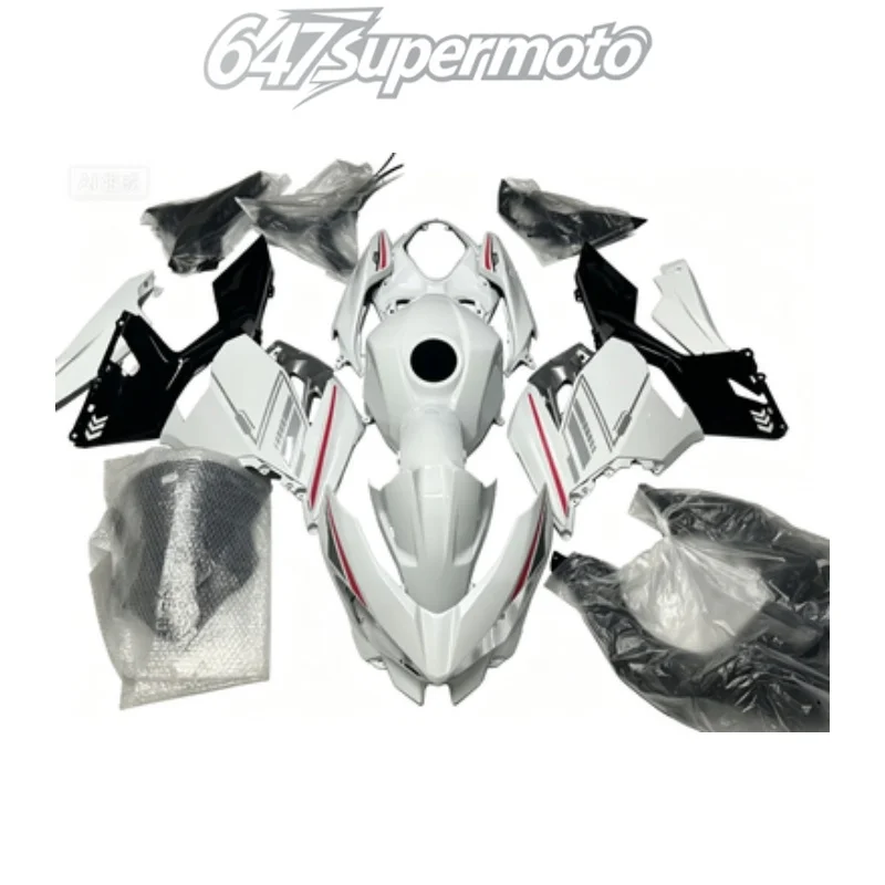 Gloss White with Matte Pink and Gloss Grey accents for 2018 To 2023 Ninja 400
Gloss White with Matte Pink and Gloss Grey accents for 2018 To 2023 Ninja 400