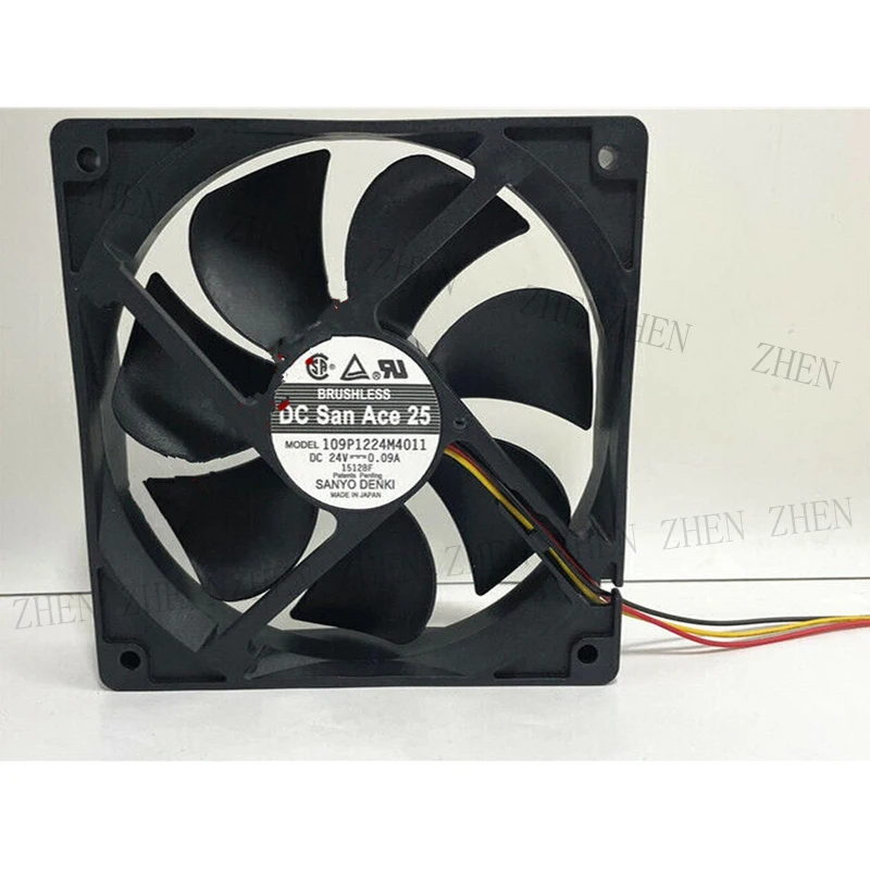 S New 109P1224M4011 DC 24V 0.09A 12cm server cooling fan For Sanyo
S New 109P1224M4011 DC 24V 0.09A 12cm server cooling fan For Sanyo