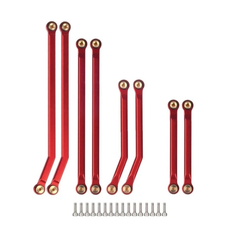 G2TE Heavy Duty Linkage Assembly Kits High Clearance Chassis Links Set of 8 for 1/24 Remote Control Crawlers Car Model Toy
G2TE Heavy Duty Linkage Assembly Kits High Clearance Chassis Links Set of 8 for 1/24 Remote Control Crawlers Car Model Toy