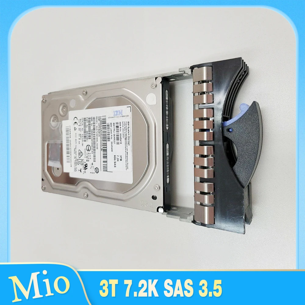HDD для жесткого диска IBM V7000 Gen2 3T 7,2K SAS 3,5 "6G Жесткий диск 00AR418 00AR321
HDD для жесткого диска IBM V7000 Gen2 3T 7,2K SAS 3,5 "6G Жесткий диск 00AR418 00AR321