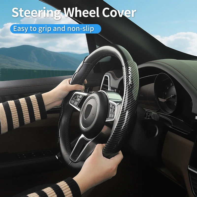 General Car Steering Wheel Cover Non-slip Steering Wheel Cover For Great Wall Haval F7 H6 H2 H3 H5 H7 H8 H9 M4 F7X F7H H2S
General Car Steering Wheel Cover Non-slip Steering Wheel Cover For Great Wall Haval F7 H6 H2 H3 H5 H7 H8 H9 M4 F7X F7H H2S