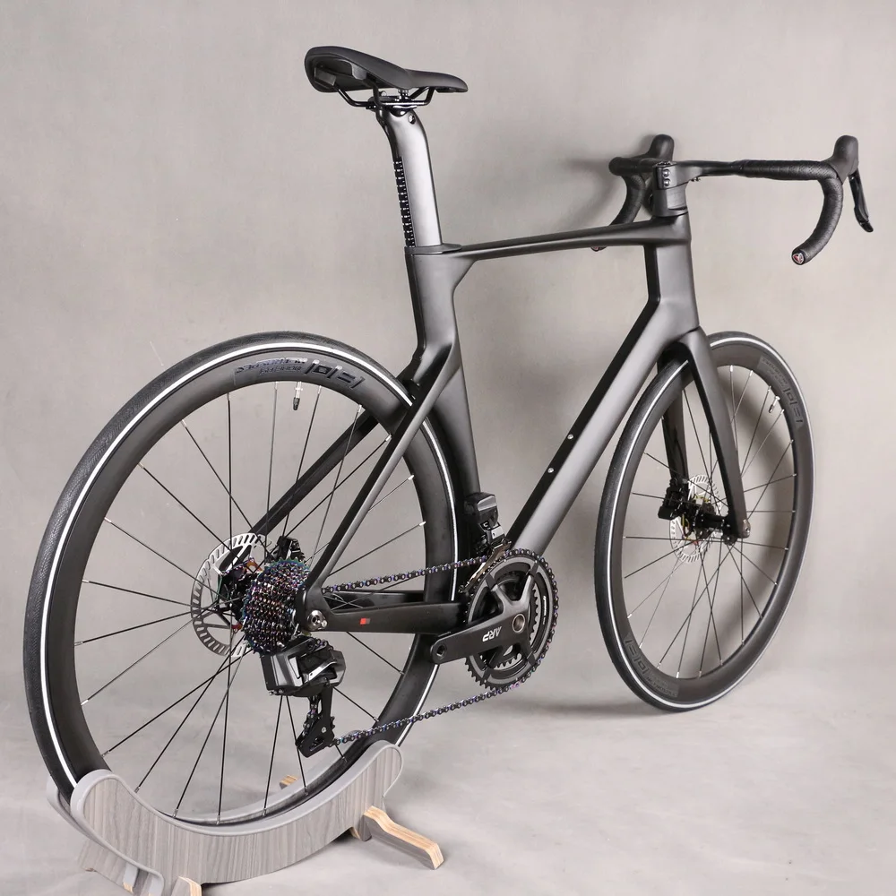 Шоссейный велосипед 24-скоростной Aero Disc Road Complete Bike TT-X40 Wheeltop DI2 Groupset Алюминиевая колесная пара
Шоссейный велосипед 24-скоростной Aero Disc Road Complete Bike TT-X40 Wheeltop DI2 Groupset Алюминиевая колесная пара