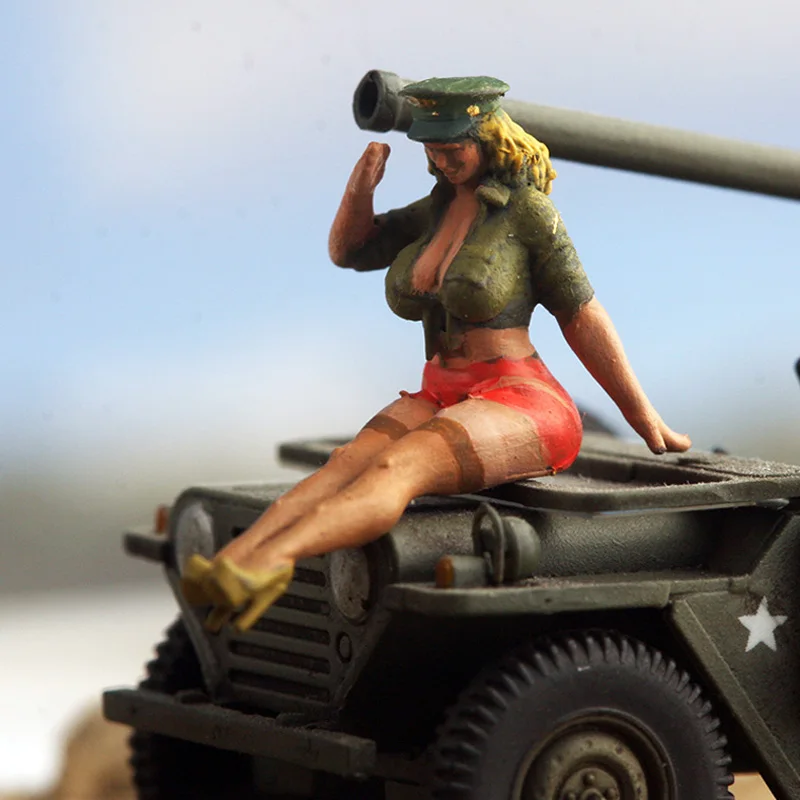 1:72 Scale Resin American Bomber Cover Girl 1-person Scene Accessory Model Adult Toys Classics Gifts Souvenir Static Display
1:72 Scale Resin American Bomber Cover Girl 1-person Scene Accessory Model Adult Toys Classics Gifts Souvenir Static Display