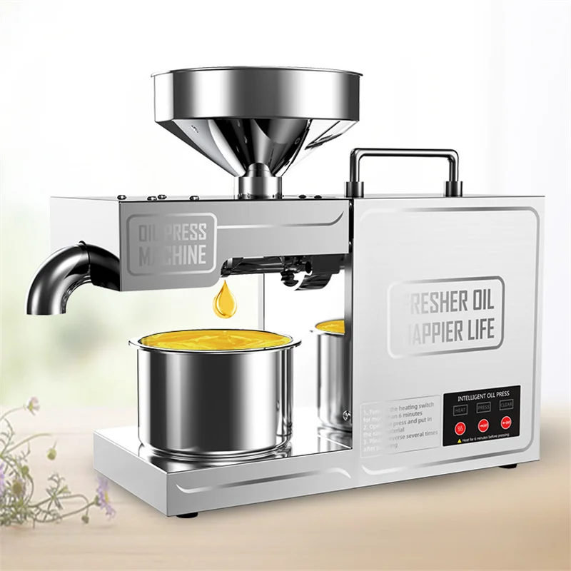 B03 Household Commercial Stainless Steel Single-head Oil Press Machine Nuts Seeds Oil Presser Pressing Machine
B03 Household Commercial Stainless Steel Single-head Oil Press Machine Nuts Seeds Oil Presser Pressing Machine