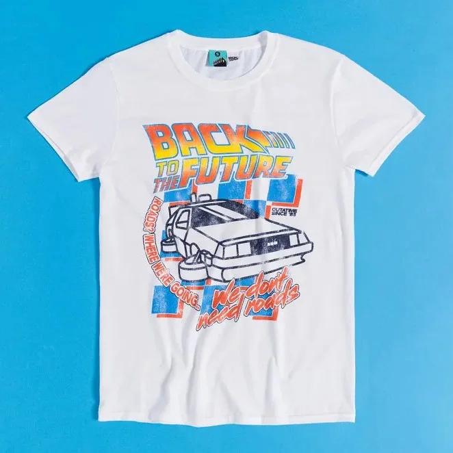 Back To The Future Back To The Future We Don't Need Roads Vintage Sic Fi Gift t shirt 80s movies Time Machine Graphic Clothes
Back To The Future Back To The Future We Don't Need Roads Vintage Sic Fi Gift t shirt 80s movies Time Machine Graphic Clothes