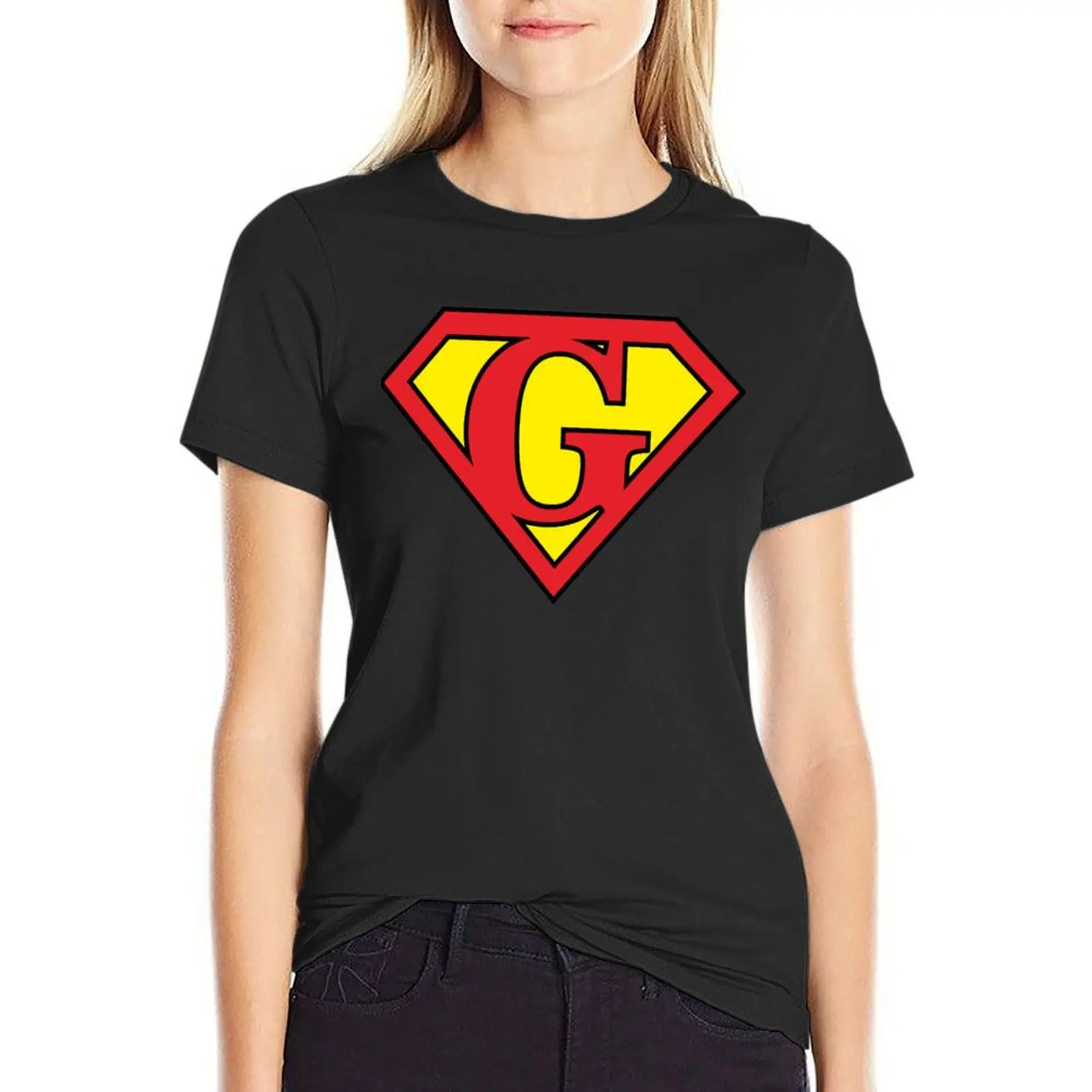 Super G Essential T-shirt hippie clothes animal print shirt for girls kawaii clothes T-shirts for Women
Super G Essential T-shirt hippie clothes animal print shirt for girls kawaii clothes T-shirts for Women