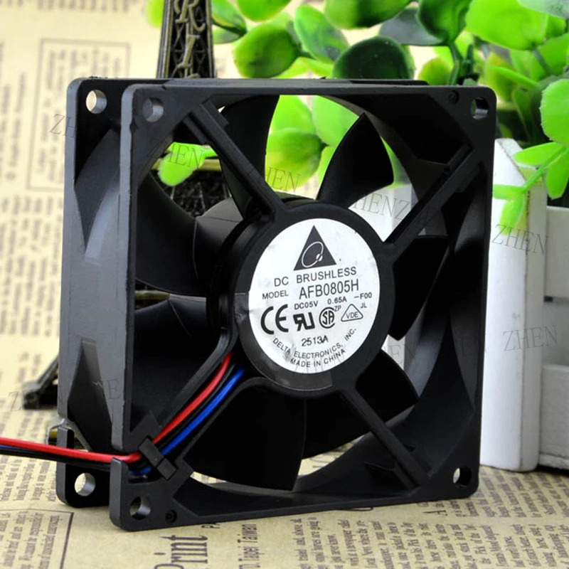 S New for Delta AFB0805H 5V 0.65A 8025 8CM 3-wire Cooling Fan#QW
S New for Delta AFB0805H 5V 0.65A 8025 8CM 3-wire Cooling Fan#QW