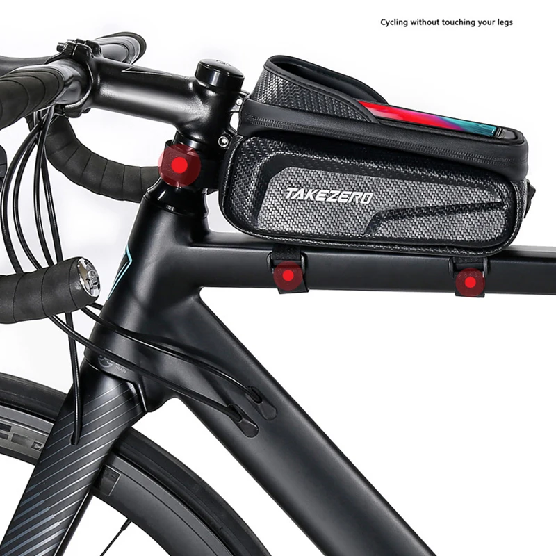 (Лето6) 1 шт. Велосипедная сумка Передняя трубка Рамка сенсорного экрана Водонепроницаемый чехол для телефона Аксессуары для велосипедного горного велосипеда
(Лето6) 1 шт. Велосипедная сумка Передняя трубка Рамка сенсорного экрана Водонепроницаемый чехол для телефона Аксессуары для велосипедного горного велосипеда