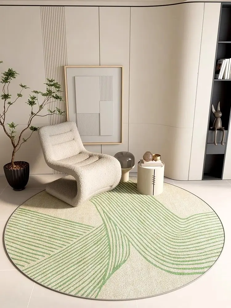 Advanced round carpet silent non-slip living room floor mat chair coffee table foot cushion study bedroom customization
Advanced round carpet silent non-slip living room floor mat chair coffee table foot cushion study bedroom customization