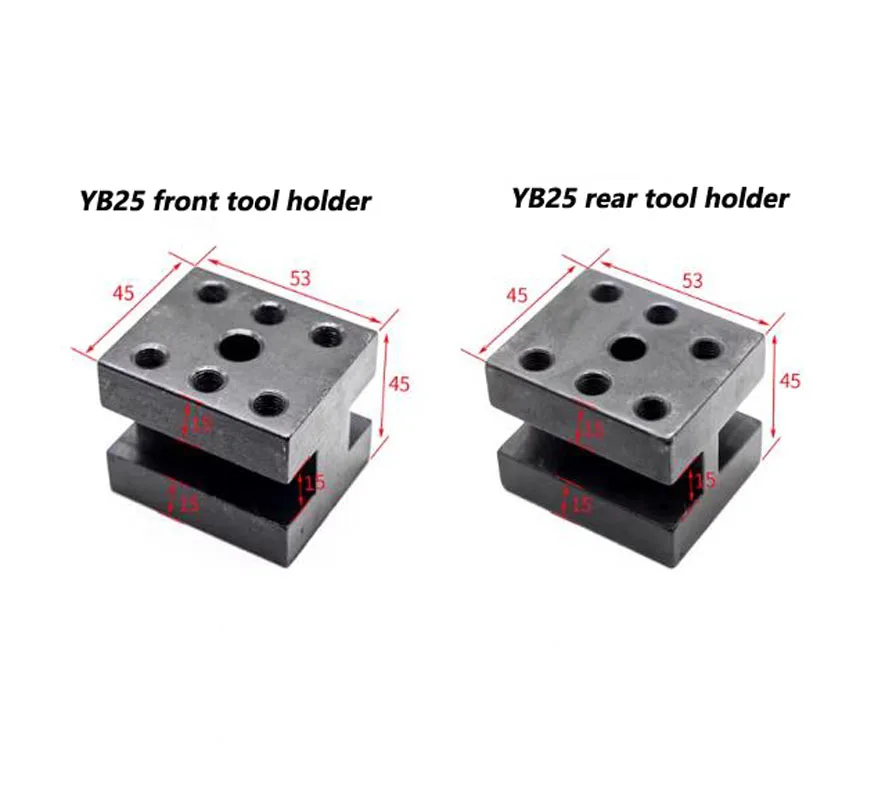 Держатель инструмента для токарного станка YB25 (передний/задний), фиксатор ножа, аксессуар для инструментального блока
Держатель инструмента для токарного станка YB25 (передний/задний), фиксатор ножа, аксессуар для инструментального блока
