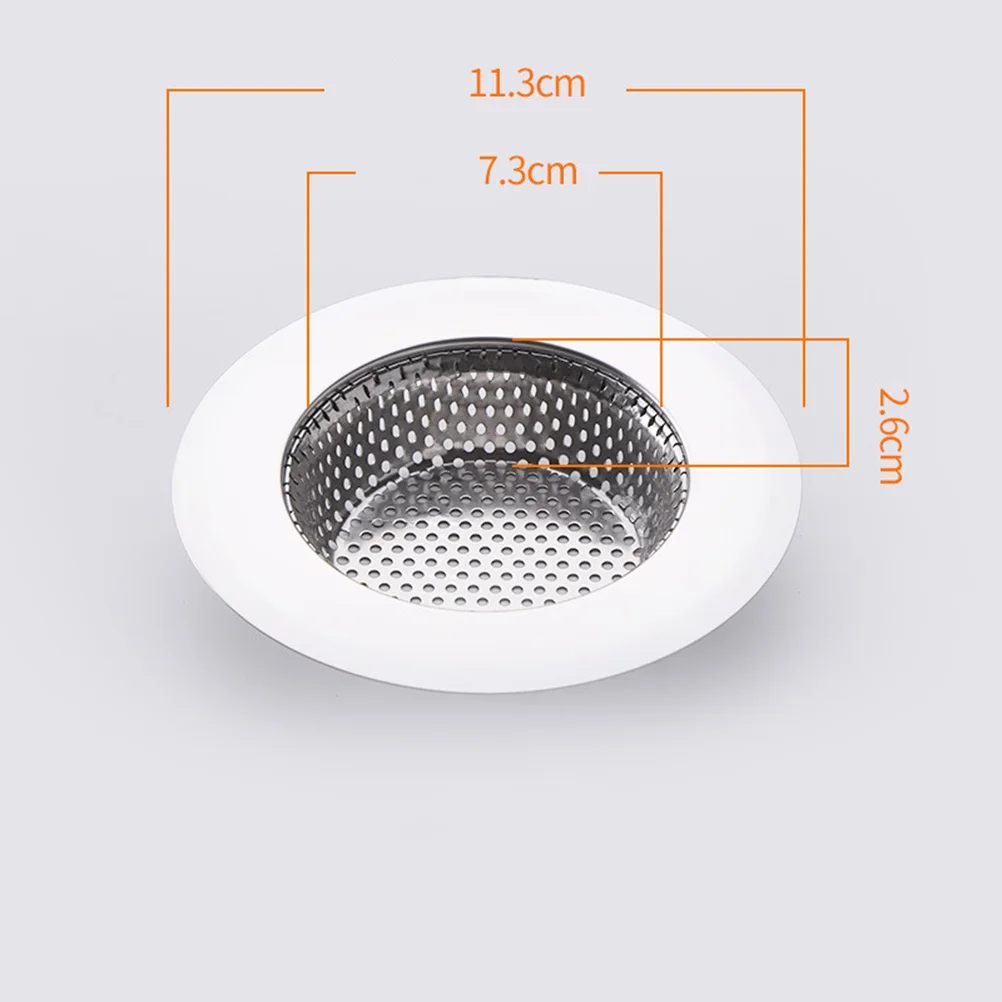 3Pcs Sink Drain Covers Stainless Steel Filter Covers Kitchen Bathroom Laundry Anti-Rust Hair Stopper Durable Use
3Pcs Sink Drain Covers Stainless Steel Filter Covers Kitchen Bathroom Laundry Anti-Rust Hair Stopper Durable Use