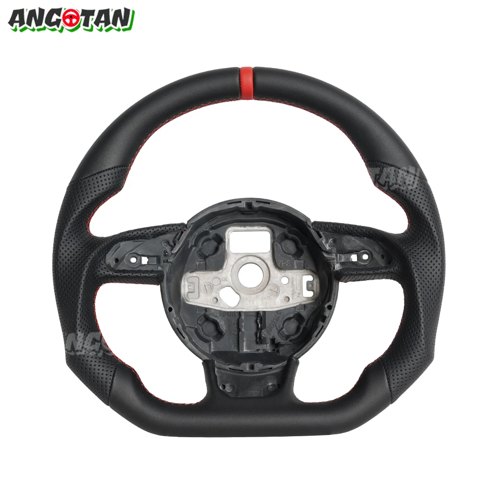 Full Leather Steering Wheel For Audi RS3 RS4 RS5 A3 A4 A5 S3 S4 S5 2012-2016 Car Steering Wheel Black Smooth Leather
Full Leather Steering Wheel For Audi RS3 RS4 RS5 A3 A4 A5 S3 S4 S5 2012-2016 Car Steering Wheel Black Smooth Leather