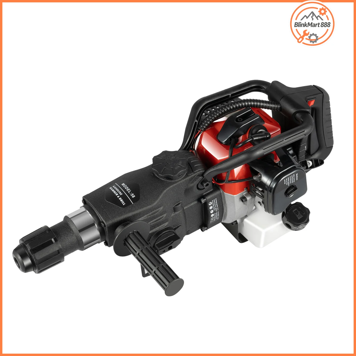 1000W Powered Jack Hammer| 33cc Gasoline Power Demolition Jack Hammer| Ground Slotting Rock Breaking Hammer
1000W Powered Jack Hammer| 33cc Gasoline Power Demolition Jack Hammer| Ground Slotting Rock Breaking Hammer