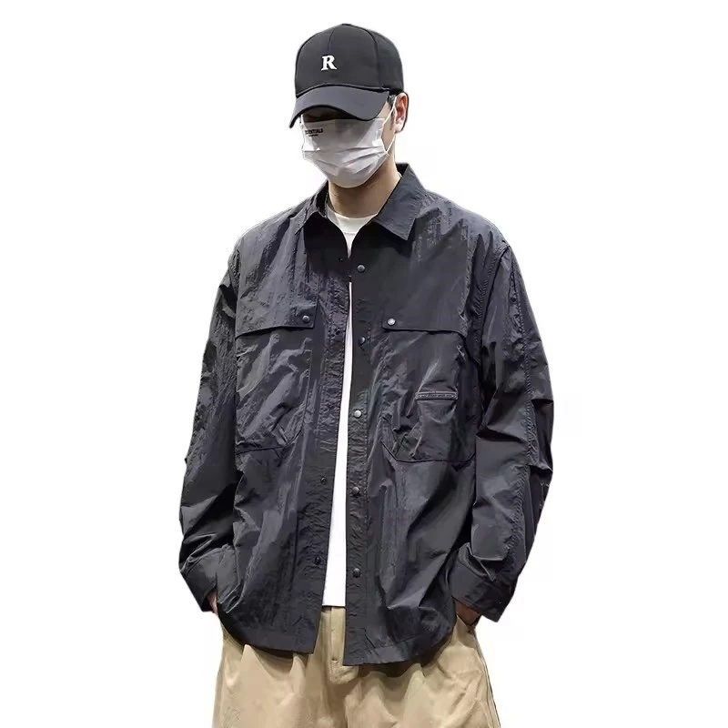 Men's Summer UPF50+ UV Resistant Outdoor Lightweight Thin Quick Dry Long Sleeve Sunscreen Cargo Shirt Coat Plus Size Blouses
Men's Summer UPF50+ UV Resistant Outdoor Lightweight Thin Quick Dry Long Sleeve Sunscreen Cargo Shirt Coat Plus Size Blouses
