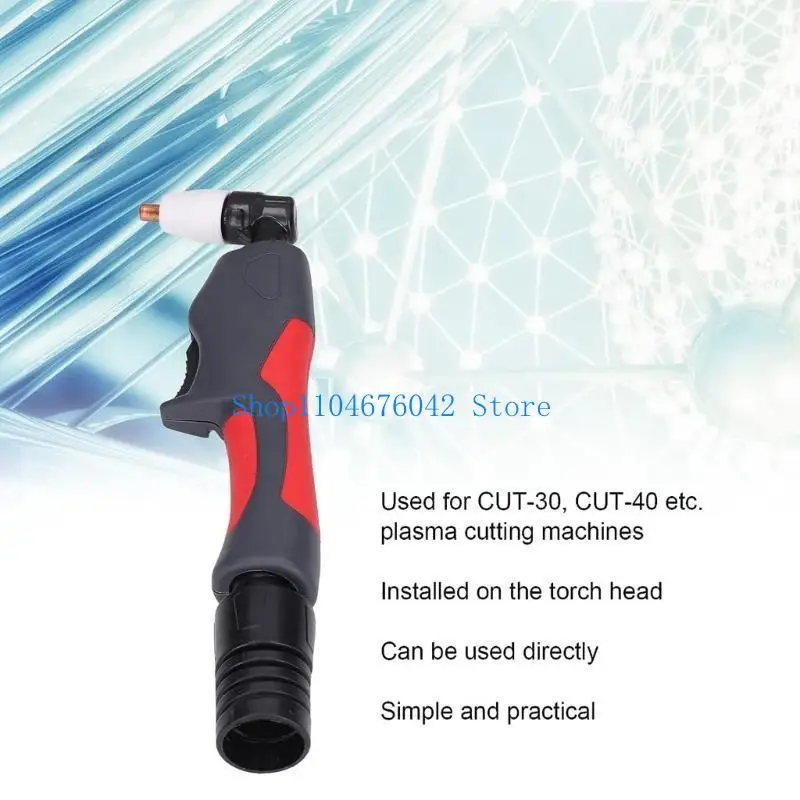 652F Plasma Cutter Torch Head - PT31 ABS Handle For CUT-30 CUT-40 CUT-50 LGK40 CT312 CT416 MTC-120P Plasma
652F Plasma Cutter Torch Head - PT31 ABS Handle For CUT-30 CUT-40 CUT-50 LGK40 CT312 CT416 MTC-120P Plasma