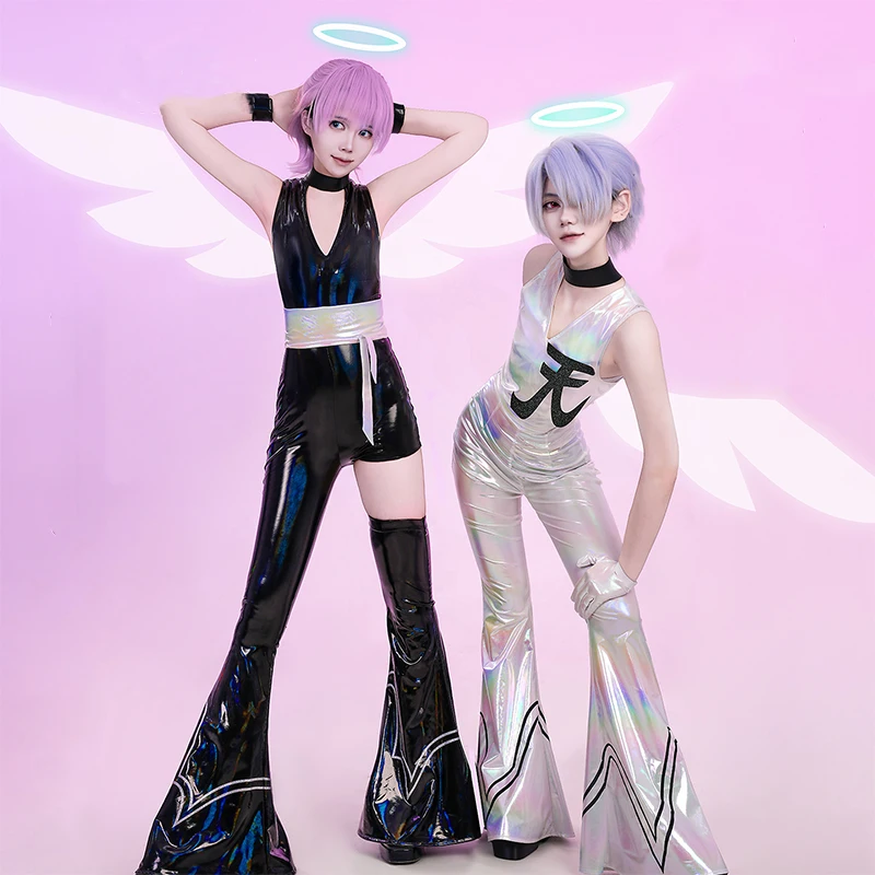Angel Polyester And Polyurethane Cosplay Costumes Anime Panty Stocking with Garterbelt Role Play Outfits For Women
Angel Polyester And Polyurethane Cosplay Costumes Anime Panty Stocking with Garterbelt Role Play Outfits For Women