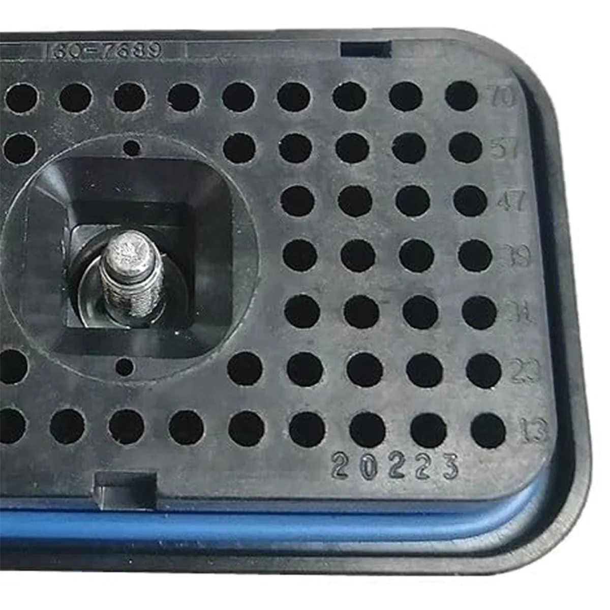 #415D 160-7689,70 Pin PLUG Connector for Caterpillar Wiring Harness Engine 430F,416F,420F,313D2,320D (Black)
#415D 160-7689,70 Pin PLUG Connector for Caterpillar Wiring Harness Engine 430F,416F,420F,313D2,320D (Black)