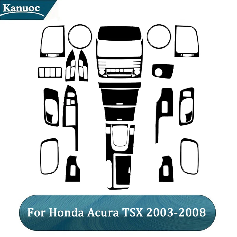 For Honda Acura TSX 2003 2004 2005 2006 2007 2008 ABS Gloss Black Stickers Trim Strip Car Interior Decorative Accessories
For Honda Acura TSX 2003 2004 2005 2006 2007 2008 ABS Gloss Black Stickers Trim Strip Car Interior Decorative Accessories