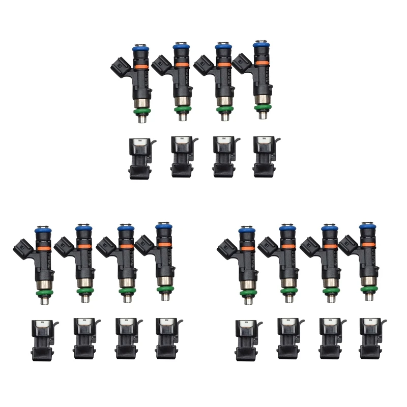 3X Fuel Injectors 60Lb 630Cc With Converter For 1.8T Turbo -A4 TT Golf Jetta Acura EV14 0280158117 0280158298
3X Fuel Injectors 60Lb 630Cc With Converter For 1.8T Turbo -A4 TT Golf Jetta Acura EV14 0280158117 0280158298