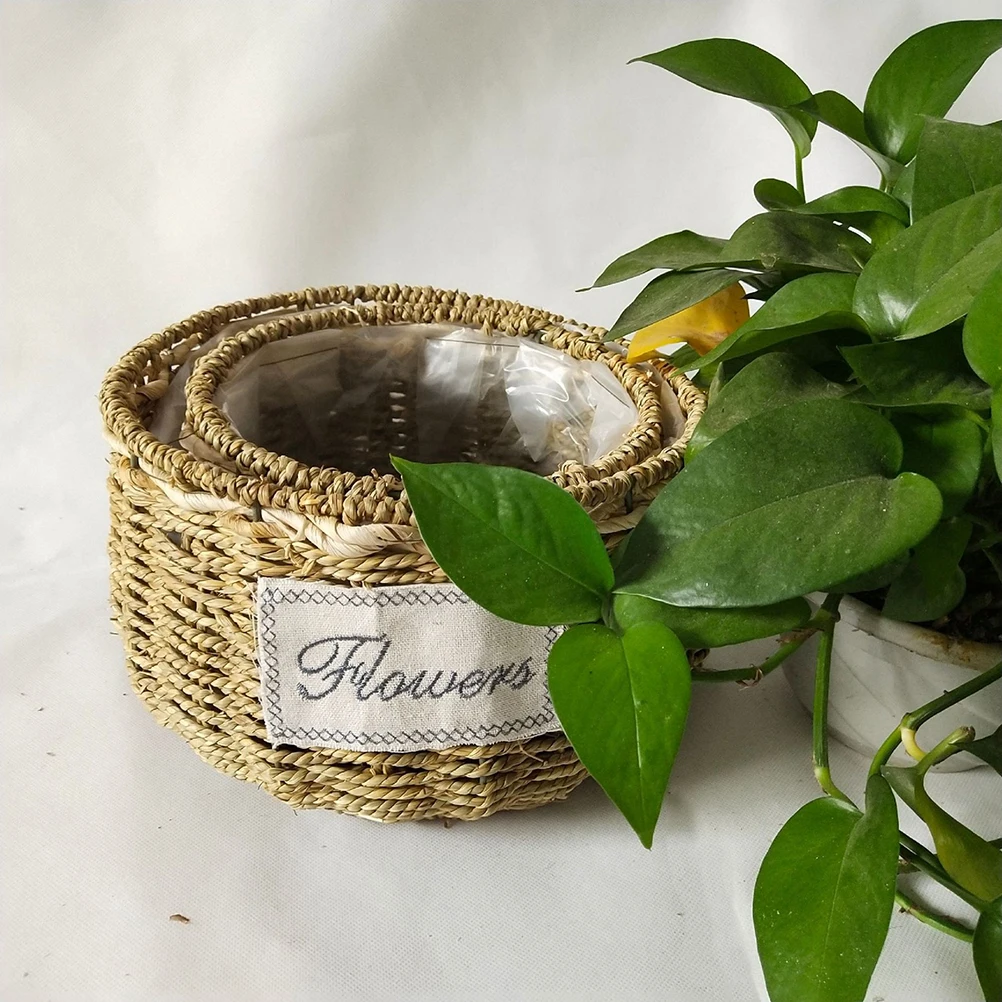 Durable Straw Woven Flower Pot Basket Creative Decorative Planter Functional Handmade Storage for Planting Lovers
Durable Straw Woven Flower Pot Basket Creative Decorative Planter Functional Handmade Storage for Planting Lovers