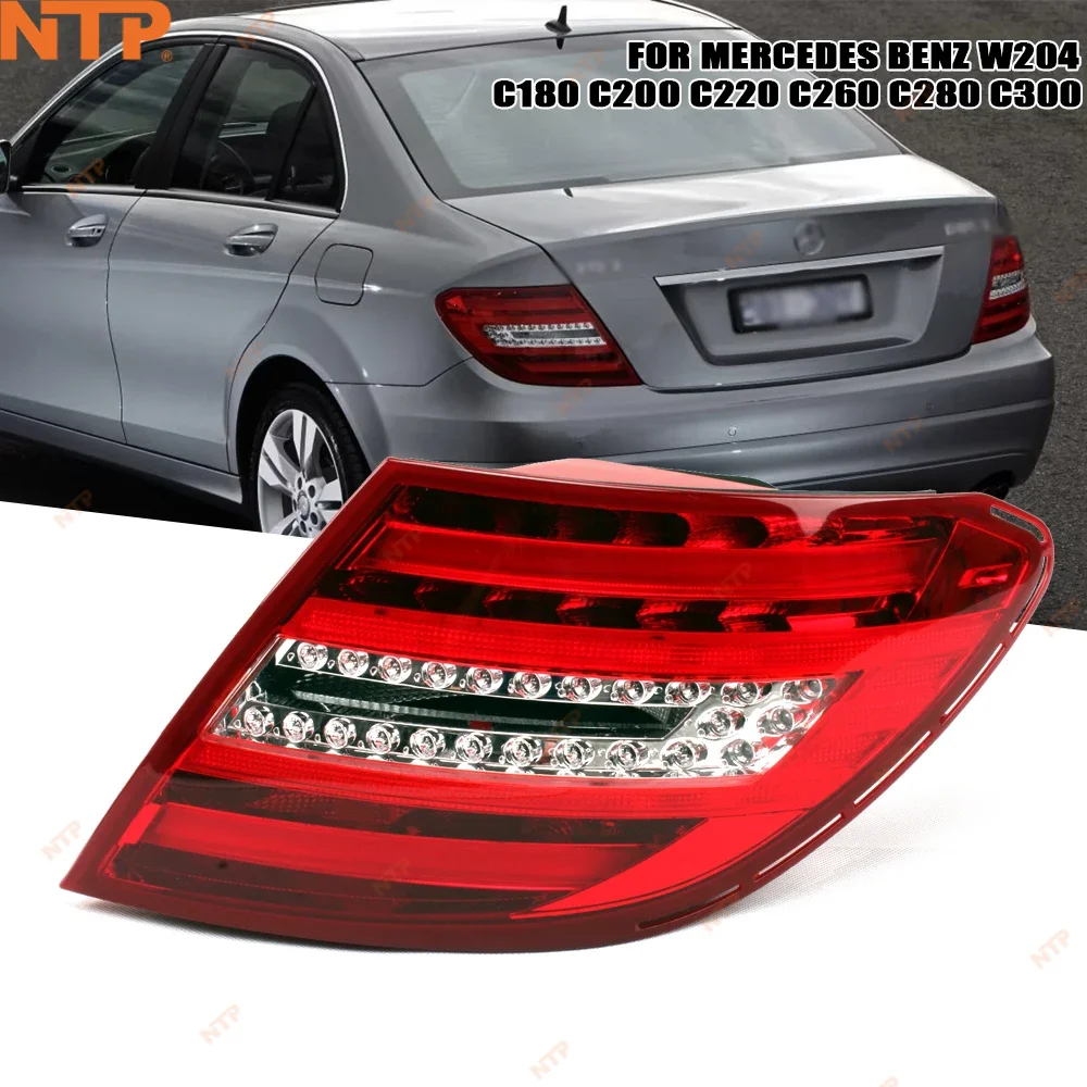 For Mercedes Benz C200 W204 Estate 2011-2014 Tail Light Assembly LED Rear Lamp Total Set Left Brake Turn Signal Automotive Parts
For Mercedes Benz C200 W204 Estate 2011-2014 Tail Light Assembly LED Rear Lamp Total Set Left Brake Turn Signal Automotive Parts