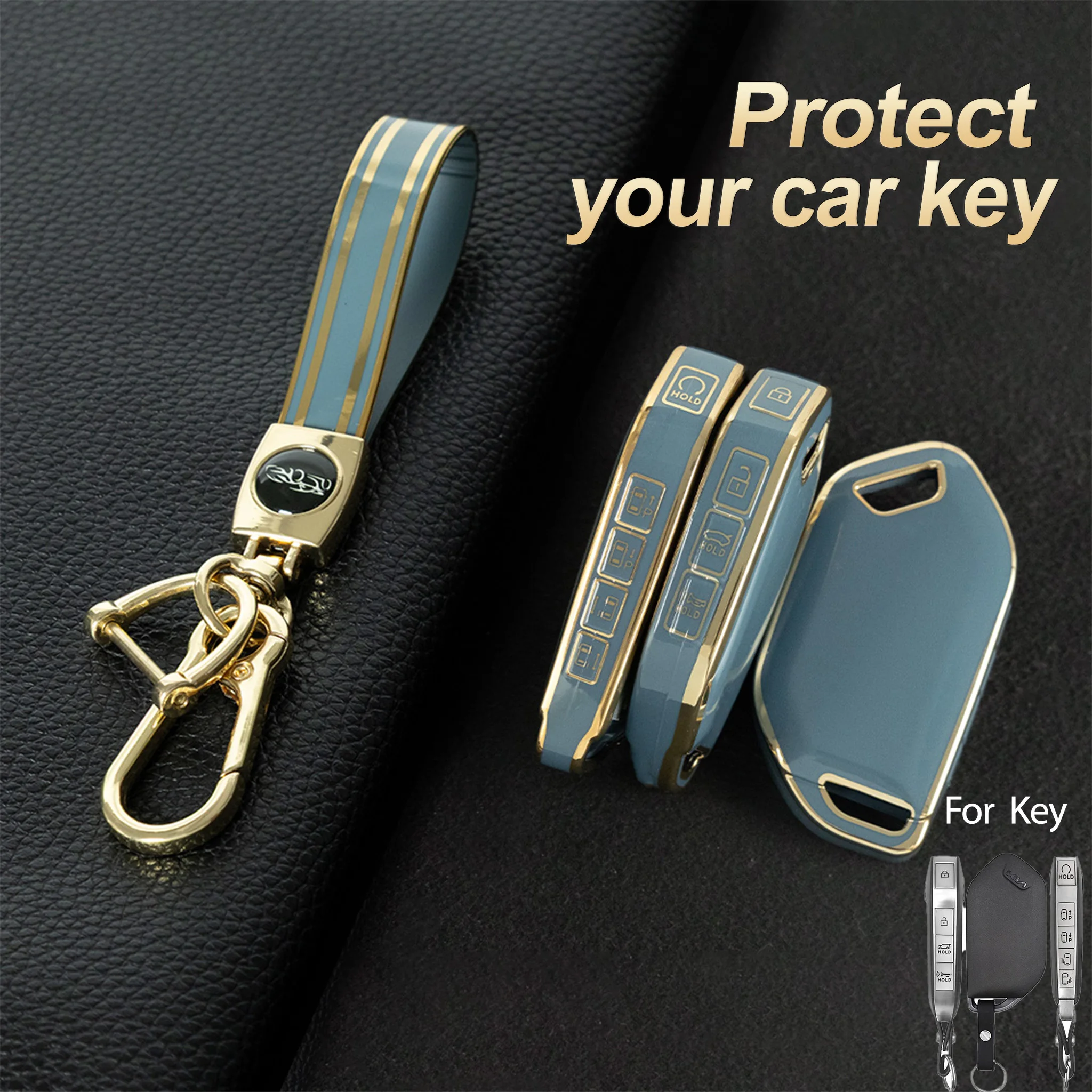 Car Remote Key Case Cover For Kia Picanto Sorento MQ4 Carnival KA4 Morning K3 K5 Seltos EV9 GT Line Hyundai 9 Buttons 2024 2025
Car Remote Key Case Cover For Kia Picanto Sorento MQ4 Carnival KA4 Morning K3 K5 Seltos EV9 GT Line Hyundai 9 Buttons 2024 2025