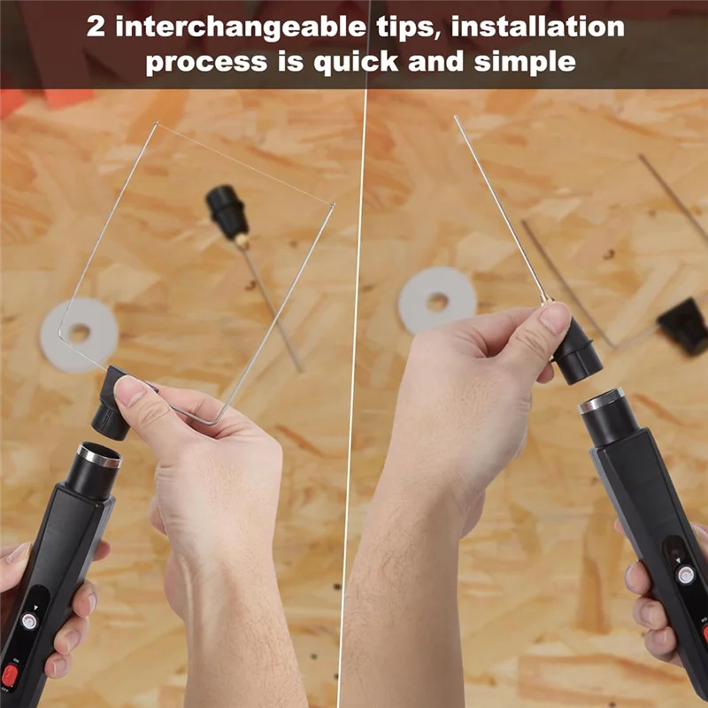 B-T Hot Wire Foam Cutter - 2 In 1 Electric Cutting Machine Pen Tools Kit, Styrofoam-Cutting Pen With Versatile Tips US Plug
B-T Hot Wire Foam Cutter - 2 In 1 Electric Cutting Machine Pen Tools Kit, Styrofoam-Cutting Pen With Versatile Tips US Plug
