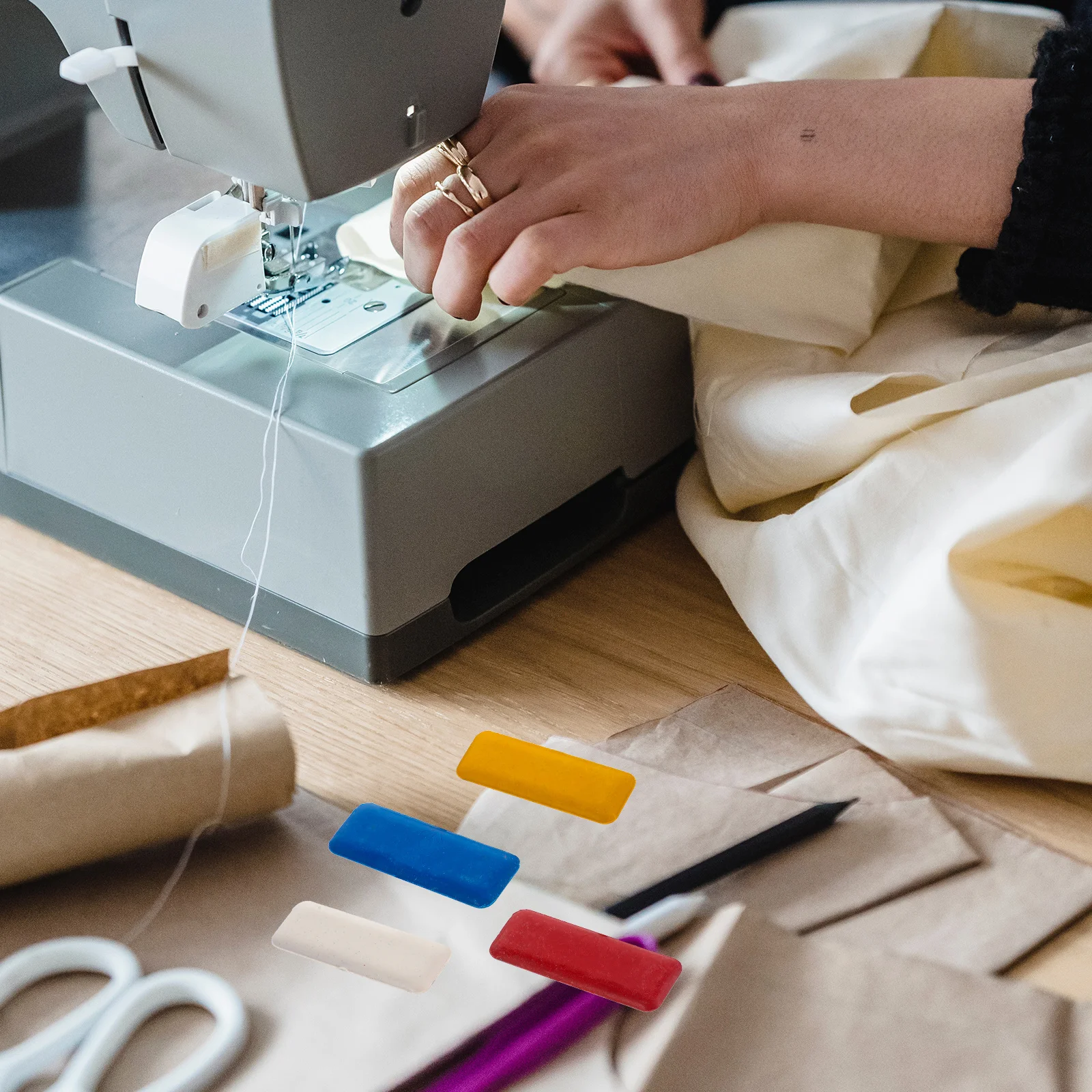 4 Boxes Fabric Chalks Tailor Sewing Pens Premium Tools Clothes Marking Fabric Chalks Sewing Supply Premium Tailor Tools
4 Boxes Fabric Chalks Tailor Sewing Pens Premium Tools Clothes Marking Fabric Chalks Sewing Supply Premium Tailor Tools